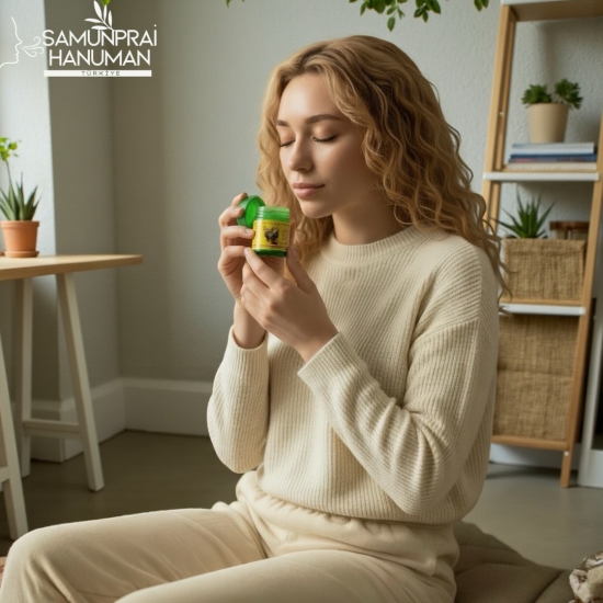 Samunprai Hanuman Türkiye Yadom - Doğal Aromatik Nefes Açıcı - Doğal Bitkisel Koku - Yadom ( 5 Gram)