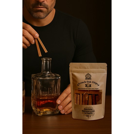 Sek Aroma Orta Kavrulmuş Fransız Meşe Yongası Cipsi - Fransız Meşe Yongası Çubuğu 100 g Sek Aroma Orta Kavrulmuş Fransız Meşe Yongası Cipsi - Fransız Meşe Yongası Çubuğu 100 g