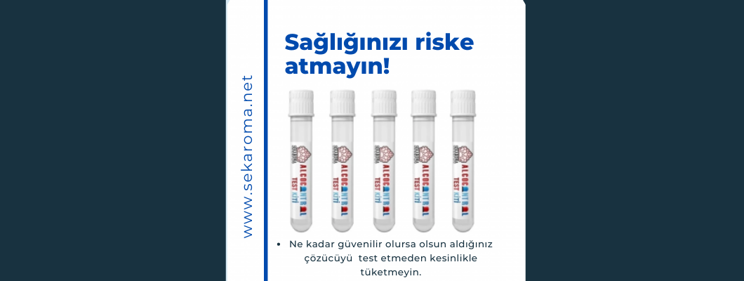 Sek Aroma Alcocontrol Test Kiti Nasıl Kullanılır?