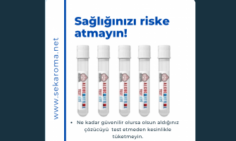 Sek Aroma Alcocontrol Test Kiti Nasıl Kullanılır?