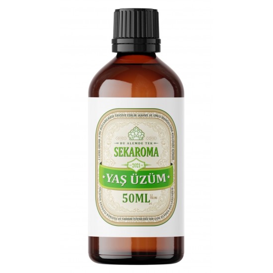 Sek Aroma Tekirdağ Yaş Üzüm Aroması 50 ML