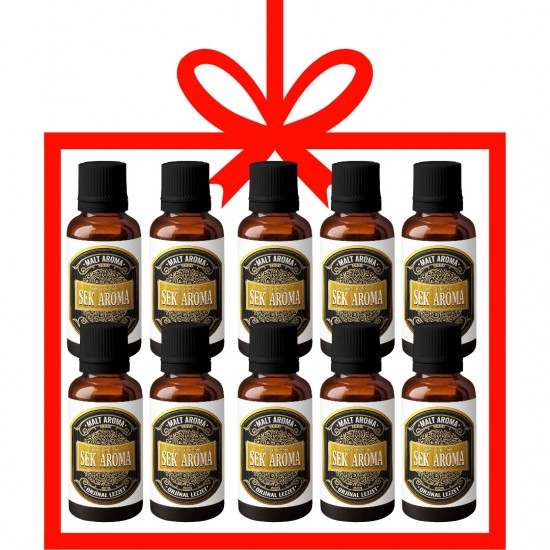 İskoç Hazır Karışım Malt Kiti - İskoç Malt Aroması 10 Adet 50 ML Avantaj Paketi+Alcocontrol Test Kiti Hediyeli