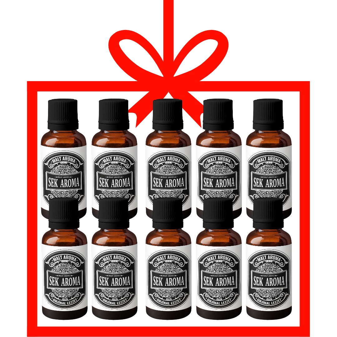 Black Malt Hazır Karışım Kiti - Black Malt Aroması 10 Adet 50 ML