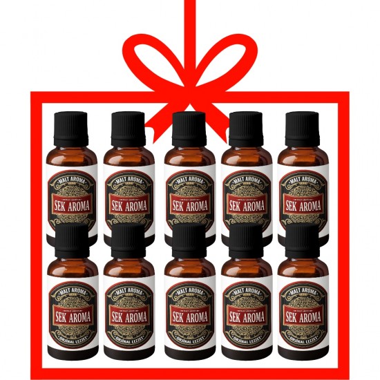 Red Hazır Karışım Malt Kiti - Red Malt Aroması 10 Adet 50 ML Avantaj Paketi+Alcocontrol Test Kiti Hediyeli