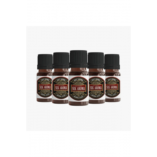 Sek Aroma 5 Adet Tek Kullanımlık Red Hazır Karışım Malt Kiti- Red Hazır Karışım Malt Aroması 10 ML