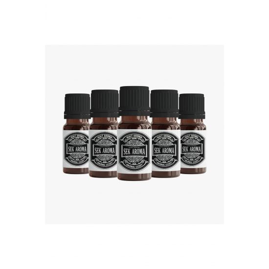 Sek Aroma 5 Adet Tek Kullanımlık Black Hazır Karışım Malt Kiti-Black Hazır Karışım Malt Aroması 10 ML