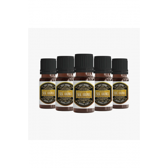 Sek Aroma 5 Adet Tek Kullanımlık İskoç Hazır Karışım Malt Kiti- İskoç Hazır Karışım Malt Aroması 10 ML