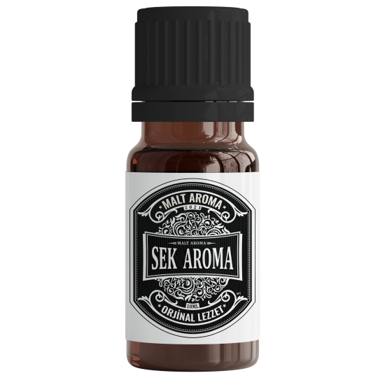 Sek Aroma Black Hazır Karışım Malt Kiti-Black Hazır Karışım Malt Aroması 10 ML (1 LİTREYE UYUMLU)