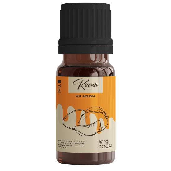 Sek Aroma Kavun Kiti-Kavun Aroması 10 ML(1 LİTREYE UYUMLU)