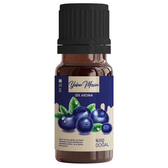 Sek Aroma Yaban Mersini Kiti- Yaban Mersini Aroması 10 ML(1 LİTREYE UYUMLU)