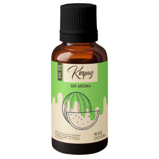 Sek Aroma Karpuz Kiti-Karpuz Aroması 50 ML(5 LİTREYE UYUMLU)