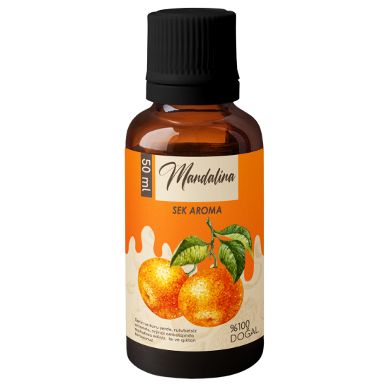 Sek Aroma Bodrum Mandalinası Kiti-Bodrum Mandalinası Aroması 50 ML(5 LİTREYE UYUMLU)