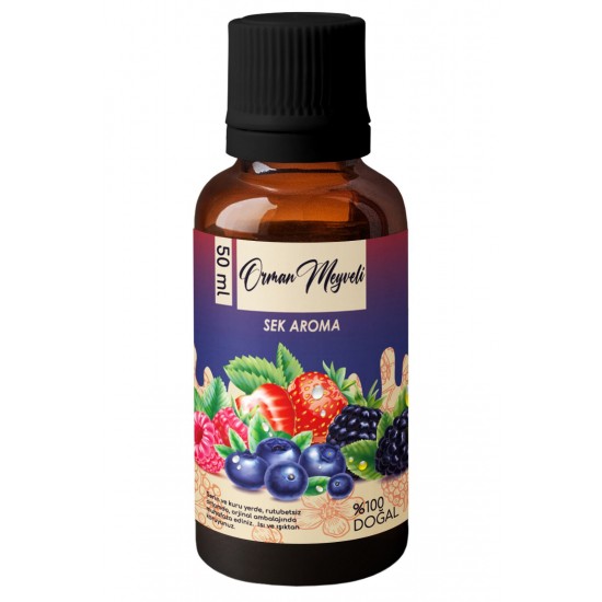 Sek Aroma Orman Meyveli Kiti-Orman Meyveli Aroması 50 ML(5 LİTREYE UYUMLU)